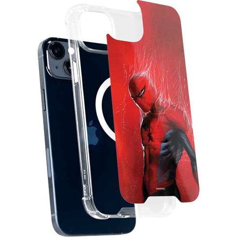 Marvel Spiderman The Amazing Spiderman iPhone 15 MagSafe Case